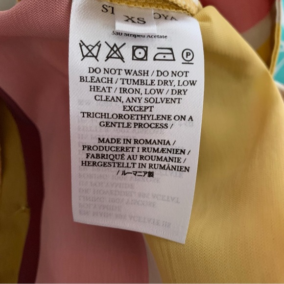 Stine Goya Kathy Striped Pants Multicolor pink yellow - Picture 15 of 16